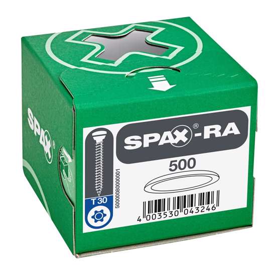 Afbeeldingen van Spax afdekkap wit geschikt voor Spax-RA platverzonken kop