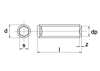 Afbeeldingen van Stelschroef m4 x 10mm