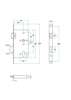 Afbeeldingen van D/N slot zwart 9420.U2060 pc72