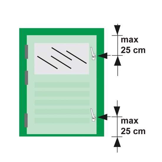Afbeeldingen van Rsk axa+drukknop zwart rs 3308-31-38/Blister