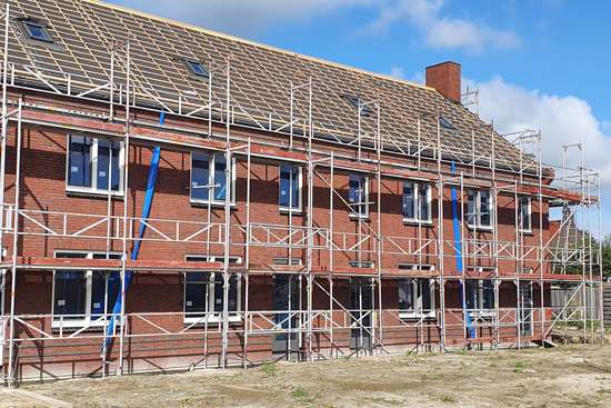 Afbeeldingen van Hemelwaterafvoerslang incl.klem 80mm(15Mtr)