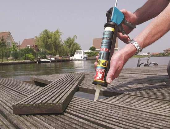 Afbeeldingen van Bison Pu-Tix fiber geel 340gr-