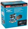 Afbeeldingen van Makita accu handp.vlakschuurm.18v DBO484Z^