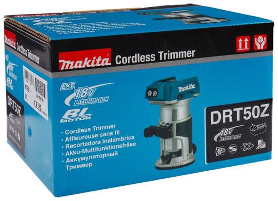 Afbeeldingen van Makita accu kantenfrees 18v DRT50Z