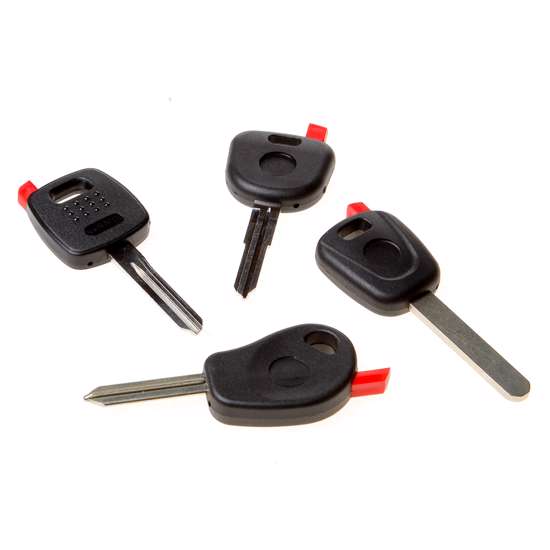 Afbeeldingen van Silca Autosleutel plastic kop brass TOY36AP