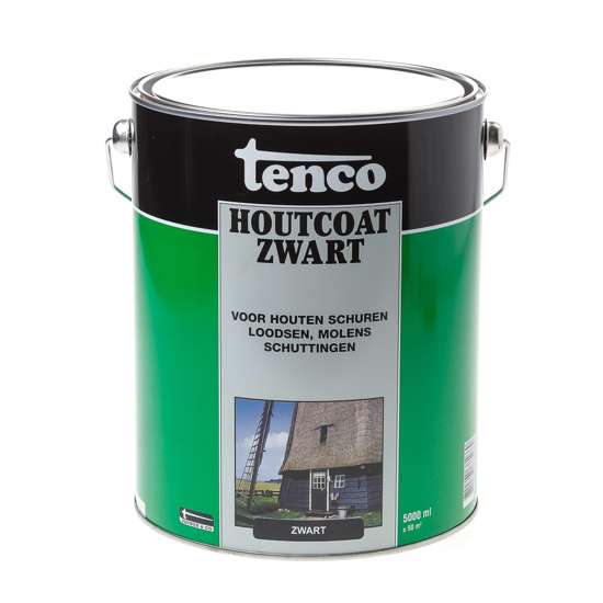 Afbeeldingen van Tenco Houtcoat zwart 5 liter