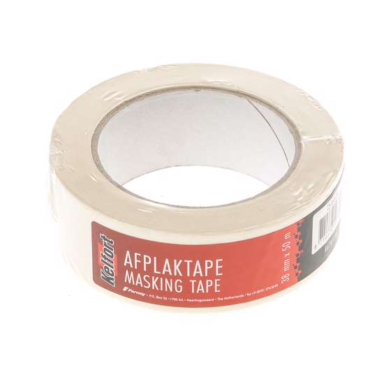 Afbeeldingen van Afplaktape crepe 38mmx50m