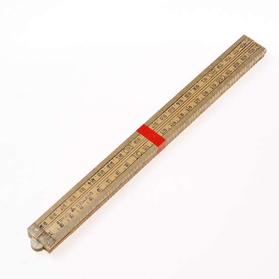 Afbeeldingen van Schuil Duimstok schuil hout 100cm