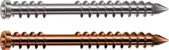 Afbeeldingen van Spax Vlonderschroef RVS T-Star T25 5.0 x 80mm