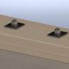 Afbeeldingen van GB Volgplaat sendzimir verzinkt m10 40 x 40 x 3mm 84412