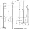 Afbeeldingen van Nemef Klavier kastslot sl type 1256/17-50 DIN links rechts