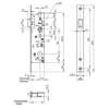 Afbeeldingen van Wilka Smalslot RVS loop 138F-30 LS / RS 