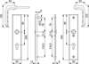 Afbeeldingen van HOPPE Kruk/kruk schild, aluminium 113/2235/2234, PC 72, F1, DD=54mm