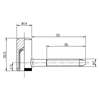 Afbeeldingen van Bovenhelft paumelle 14mm