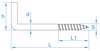 Afbeeldingen van Schroefduim Messing HD 2.4 x 25mm
