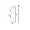 Afbeeldingen van Ami Renovatieschild, F2 , PC 72 180/41 rh