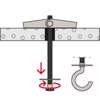 Afbeeldingen van Fischer Tuimelplug verzinkt KD 6 100mm
