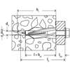 Afbeeldingen van Fischer Gasbetonplug kunststof GB 10