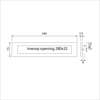 Afbeeldingen van Ami Briefplaat met veer, aluminiumbinnendraaiend DL met veer F2