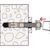 Afbeeldingen van Fischer Snelbouwanker FBN II m8 x 111mm 8/50