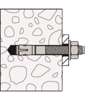 Afbeeldingen van Fischer Snelbouwanker FBN II m8 x 111mm 8/50