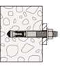 Afbeeldingen van Fischer doorsteekanker FAZ II m10 x 63mm dikte 20mm
