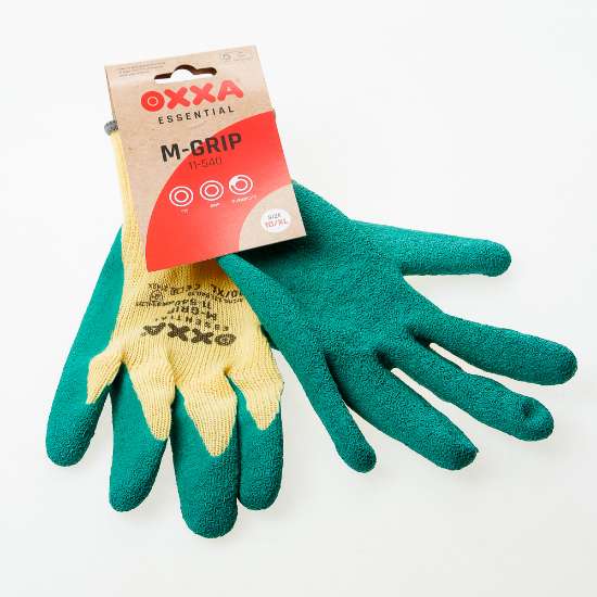 Afbeeldingen van Handschoen latex Oxxa groen  xl/10